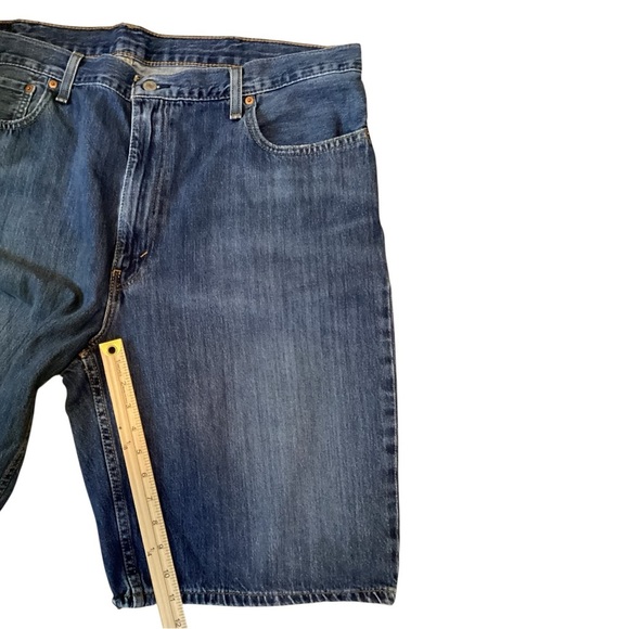 Levi’s 469 Men’s Straight Denim Jean Shorts Size 40 Red Tab - Picture 4 of 6